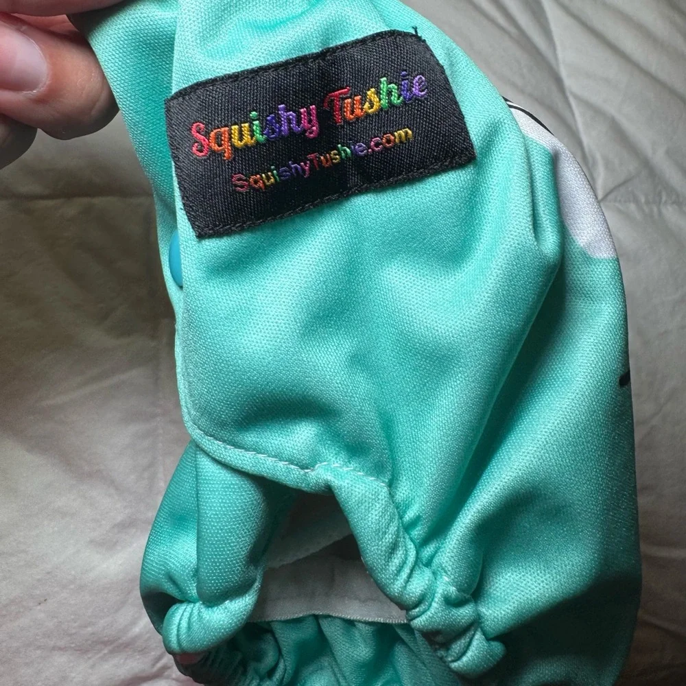 Squishy Tushies Pokémon Squirtle ( Limited edition) Cloth diaper with insert